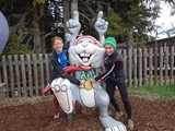2 Falsche Hasen, ein echter Hase und nur 1 Goldmedaille